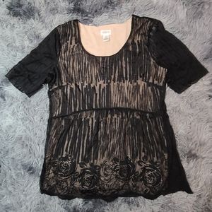 Motherhood Maternity Lace Top